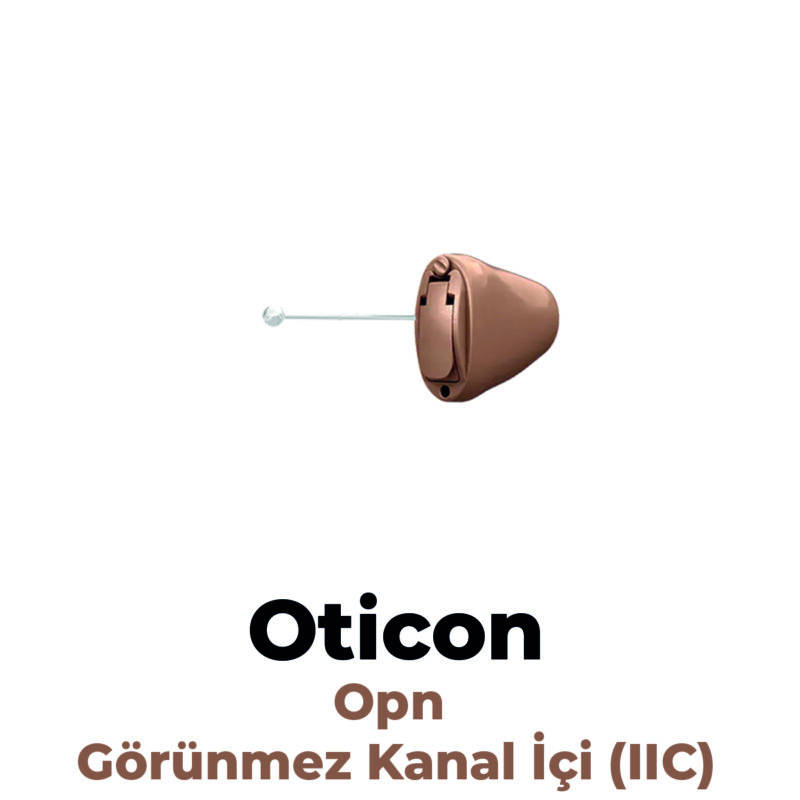 Oticon Opn Görünmez Kanal İçi (IIC) İşitme Cihazı