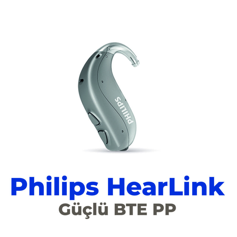 Philips HearLink Güçlü Kulak Arkası BTE PP İşitme Cihazı