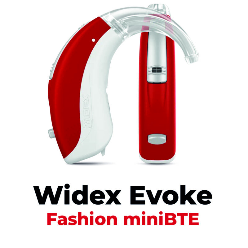 Widex Evoke Fashion mini BTE İşitme Cihazı